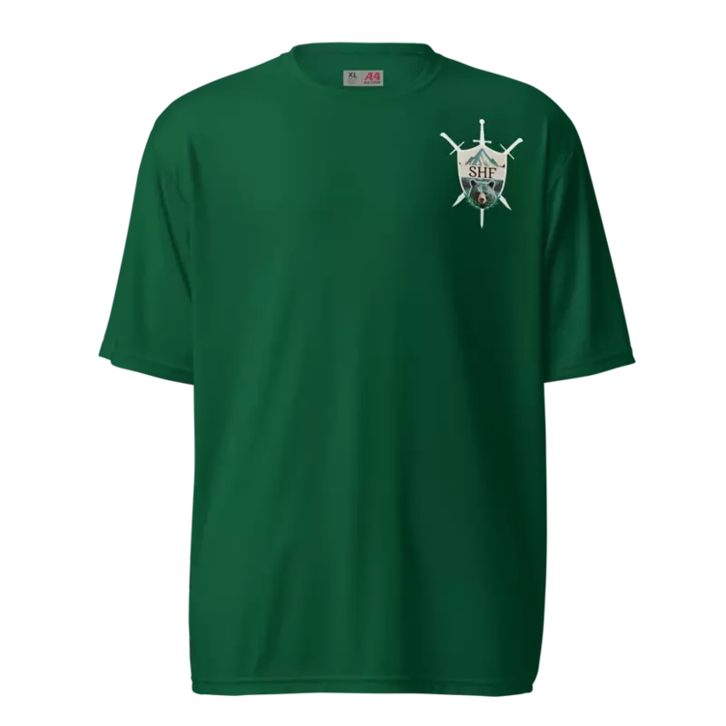 Unisex performance crew neck t-shirt