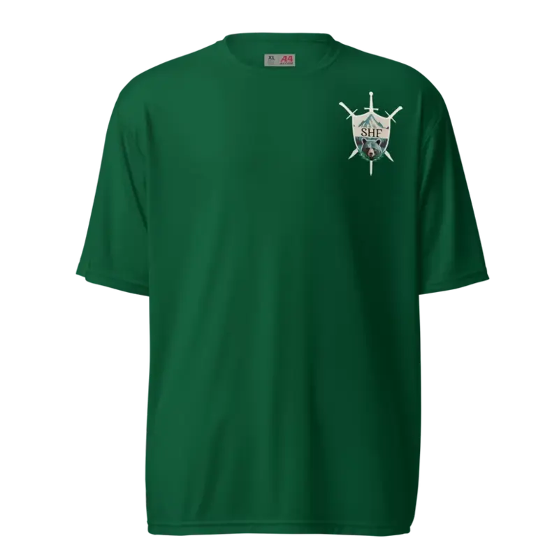 Unisex performance crew neck t-shirt